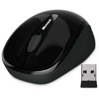 Microsoft Wireless Mobile 3500 Negro