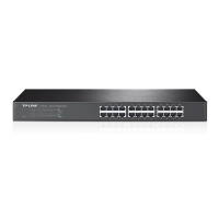 Switch 24 Puertos Tp-link Tl-sf1024 Rackmount