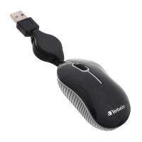 Verbatim Wired Mini Usb Retractil 98113 Negro