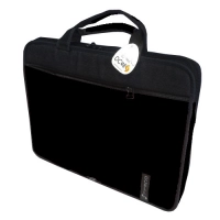 Maletin Dcell Pampa Negro Con Bolsillo 14.1 Pulg.