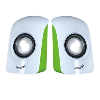 Parlante Usb Notebook Genius Sp-u115 Blanco-verde