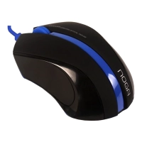 Mouse Noganet Ngm420 Ngaz Negroazul 1200dpi Usb