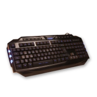 Teclado Pc Gamer Noganet Nkb-710 Retroiluminado Led Azul Usb