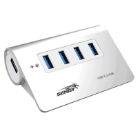 Hub Usb Sentey Ls-6110 4 Puertos Usb 3.0 Aluminio