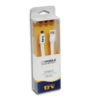 Cable Usb Trv Usb A Micro Usb Plano 1m Dual