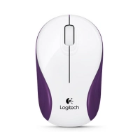 Logitech M187 Mini Lila-blanco