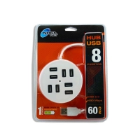 Hub Usb Noganet Ngh-81 8 Puertos Usb 2.0