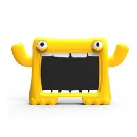 7 Estuche Goma Mimo Amarillas Microcase
