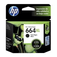 Cartucho Original Hp 664xl Negro