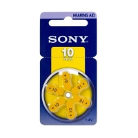 Pila Botón Sony Pr-10 -d6a Audiologia