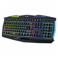 teclado pc gamer genius gx scorpion k220 retroiluminado usb