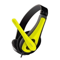 Auricular Headset Noganet Ngv-400 Amarillo
