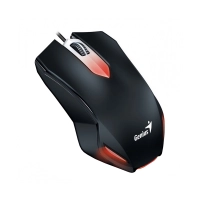 Mouse Genius X-g200 Negro-rojo Usb