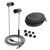 Auricular In Ear Sentey Z-on Earbud Ls-4206 Metal-negro