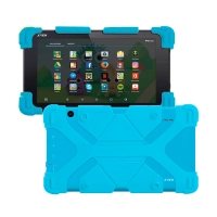 Funda Bumper Antigolpes Microcase Silicona Azul 10 Pulgadas