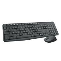 teclado y mouse kit inalambrico logitech mk235