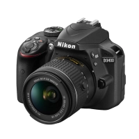 Camara Reflex Nikon D3400 Dslr Con Lente Af-p Dx 18-55mm