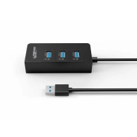 Hub Usb Sentey Ls-6111 3 Puertos Usb 3.0 1 Puerto Ethernet