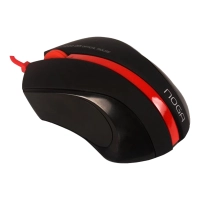 Mouse Noganet Ngm420 Ngrj Negrorojo 1200dpi Usb