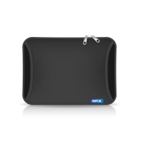 Funda Notebook Cdtek Neoprene Negro Con Bolsillo 15 Pulg