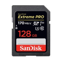 Memoria Sd Sandisk Extreme Pro 128gb 170mbs 4k