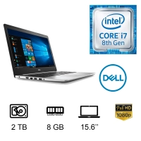 Notebook Dell I5570-7739wht-pus I7-8550 8gb 2tb 15.6 Pulg Win 10