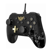 Joystick Zelda Breath Of The Wild Controller Wired Para Nintendo Switch Negro