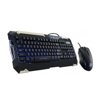 Teclado Y Mouse Combo Gamer Thermaltake Commander Lightning  Usb