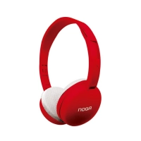Auricular Headset Noganet Ng-903rj Rojo Hifi Vincha