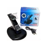 Base Cargadora Para Joystick Ps4 X2 Generica