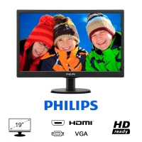 Monitor Led Philips 193v5l Vga - Hdmi 19 Pulg.