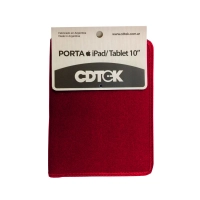 Estuche Ipad Rigido Cd-tek Neoprene 10 Pulg Rojo