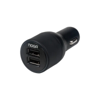 Cargador Auto Noganet Car 20l 12v-24v 2.1a 2 Puertos