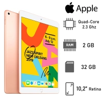 Tablet Apple Ipad Mw762lla 32gb Wifi 10.2 Pulg Gold