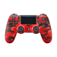 Joystick Sony Ps4 Dualshock V2 Original Camuflado Rojo