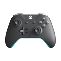 Joystick Xbox One Microsoft Original Wireless Gris Azul