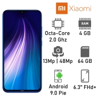 Xiaomi Redmi Note 8 4gb Ram 64gb Azul