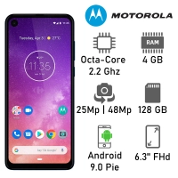 Motorola One Vision 4gb Ram 128gb Zafiro
