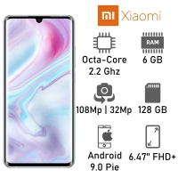 Xiaomi Mi Note 10 6gb Ram 128gb Blanco