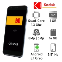 Celular Kodak T1 1gb Ram 16gb Azul