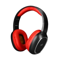 Auricular Inalambrico Headset Noganet Ng-bt469r Hifi Rojo