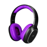 Auricular Inalambrico Headset Noganet Ng-bt469vl Hifi Violeta