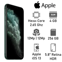 Apple Iphone 11 Pro 4gb Ram 256gb Midnight Green