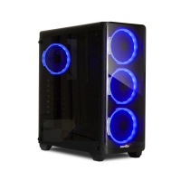 Gabinete Pc Sentey J20 6200-10-sf Vidrio Templado Rgb Sin Fuente