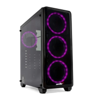 Gabinete Gamer Sentey K20 Lite 6200-30-sf Vidrio Templado Rgb Sin Fuente
