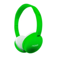 Auricular Headset Noganet Ng-903v Verde Hifi Vincha