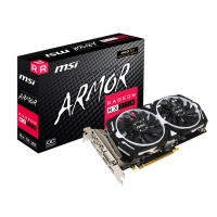Placa De Video Amd Msi Radeon Rx570 Armor Oc 8gb Gddr5