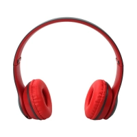 Auricular Headset Bluetooth Noganet Aris Ng-a422bt Rojo