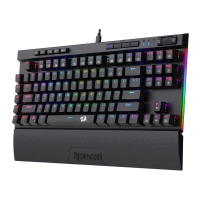 Teclado Pc Gamer Opto-mecanico Redragon Magic Wand Pro K587 Tkl rgb