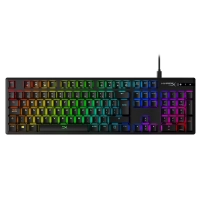 Teclado Pc Gamer Mecanico Hyperx Alloy Origins Red Linear Rgb Español Latam